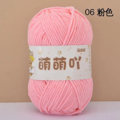 Matte Chenille Yarn for Handmade Crochet Projects - Smarsty