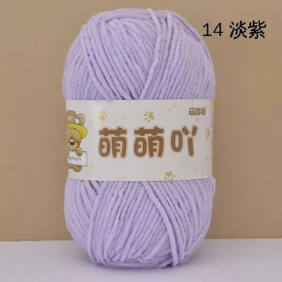 Matte Chenille Yarn for Handmade Crochet Projects - Smarsty