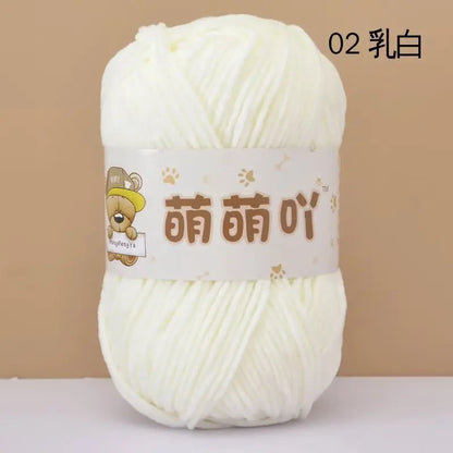 Matte Chenille Yarn for Handmade Crochet Projects - Smarsty