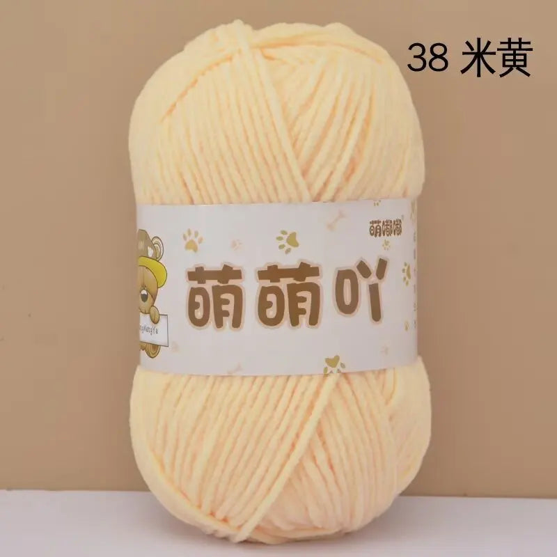 Matte Chenille Yarn for Handmade Crochet Projects - Smarsty