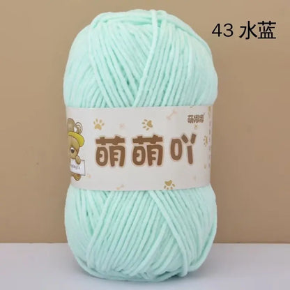 Matte Chenille Yarn for Handmade Crochet Projects - Smarsty