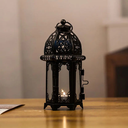 Glass Crystal Moroccan Candle Holder for Home Decor - Smarsty