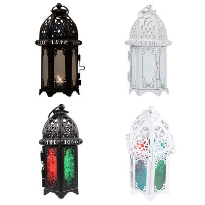 Glass Crystal Moroccan Candle Holder for Home Decor - Smarsty