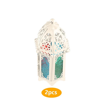 Glass Crystal Moroccan Candle Holder for Home Decor - Smarsty