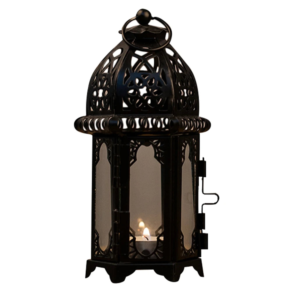 Glass Crystal Moroccan Candle Holder for Home Decor - Smarsty