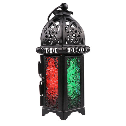Glass Crystal Moroccan Candle Holder for Home Decor - Smarsty