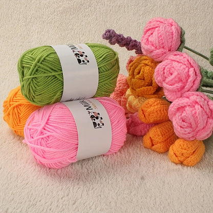 Handmade Acrylic Blended Yarn for Cozy Knitting Projects - Smarsty