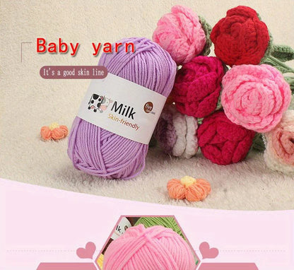 Handmade Acrylic Blended Yarn for Cozy Knitting Projects - Smarsty