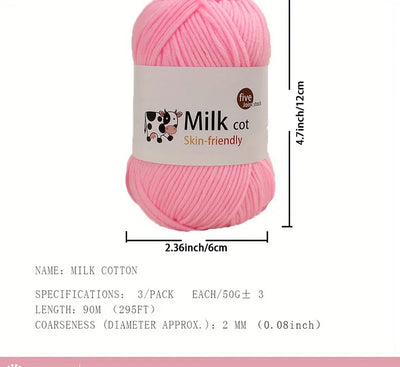 Handmade Acrylic Blended Yarn for Cozy Knitting Projects - Smarsty