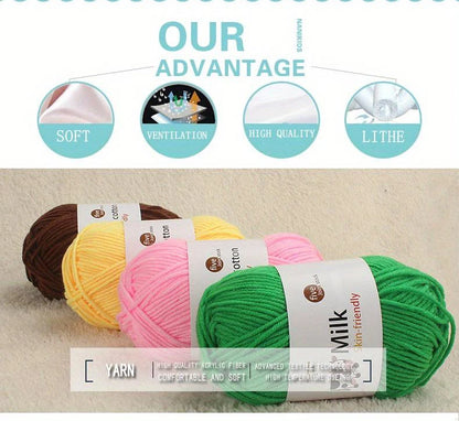 Handmade Acrylic Blended Yarn for Cozy Knitting Projects - Smarsty