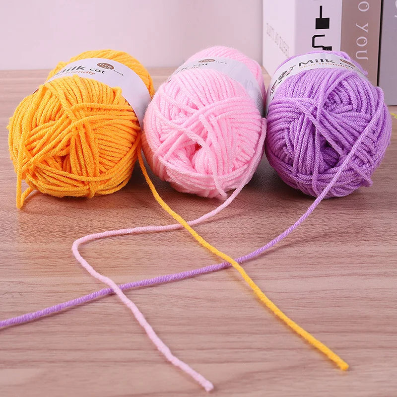 Handmade Acrylic Blended Yarn for Cozy Knitting Projects - Smarsty