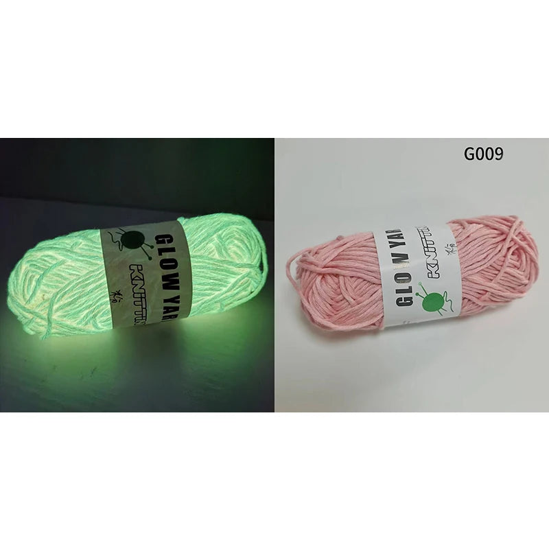 Glow In The Dark Luminous Yarn For Hand Knitting - Smarsty