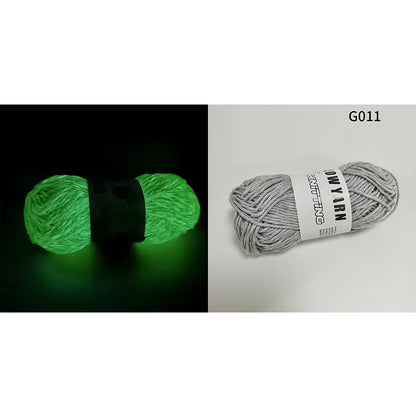 Glow In The Dark Luminous Yarn For Hand Knitting - Smarsty