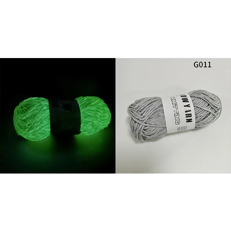 Glow In The Dark Luminous Yarn For Hand Knitting - Smarsty