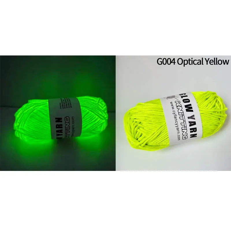 Glow In The Dark Luminous Yarn For Hand Knitting - Smarsty