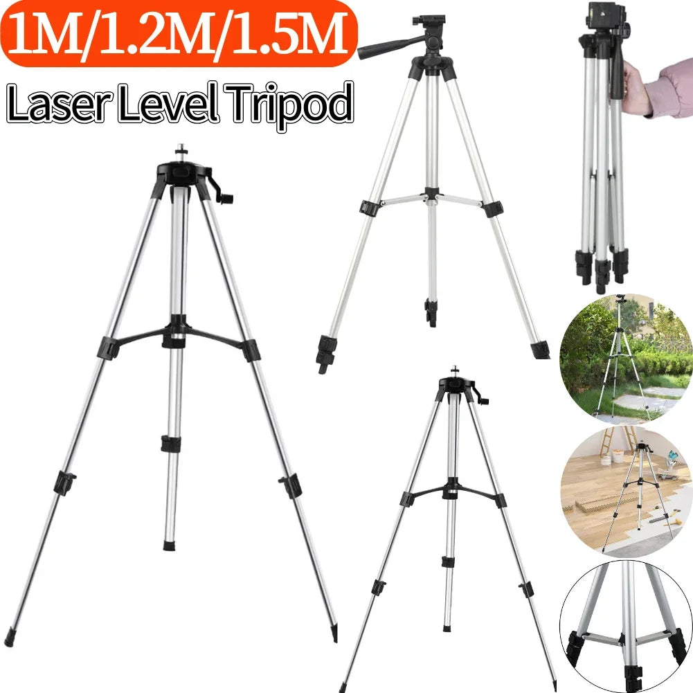Adjustable Aluminum Alloy Laser Level Tripod Stand - Smarsty