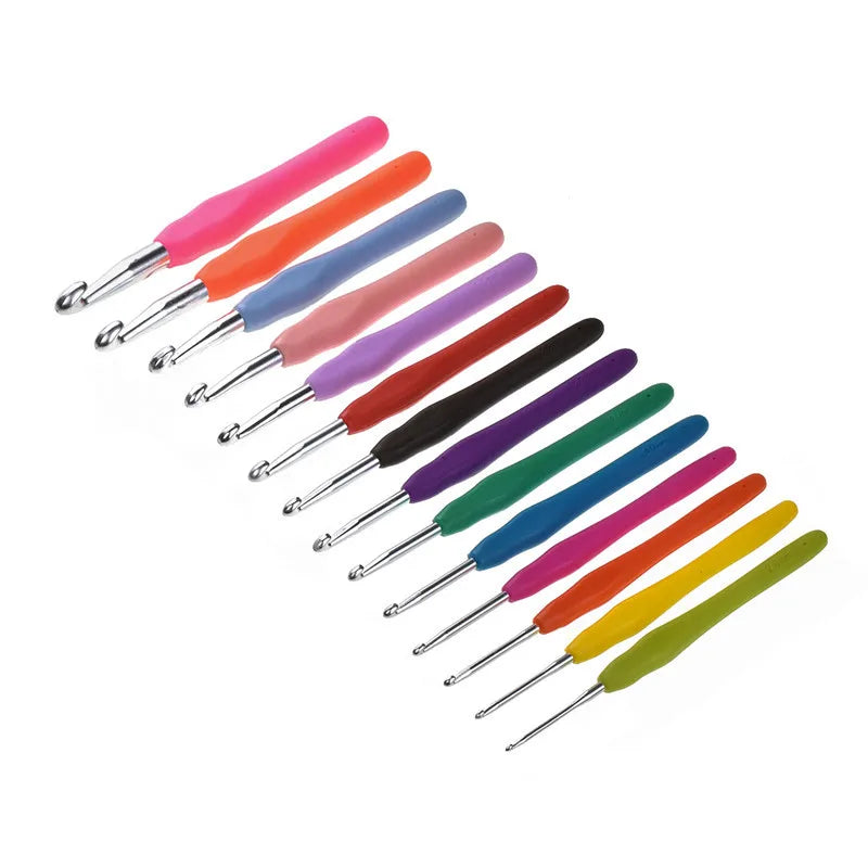 Soft Handle Crochet Hook Set for Easy DIY Crafting - Smarsty