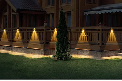 Solar Wall Light Outdoor Waterproof LED for Garden - Smarsty