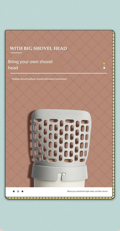 Cat Litter Scoop with Refill Bag for Easy Cleanup - Smarsty