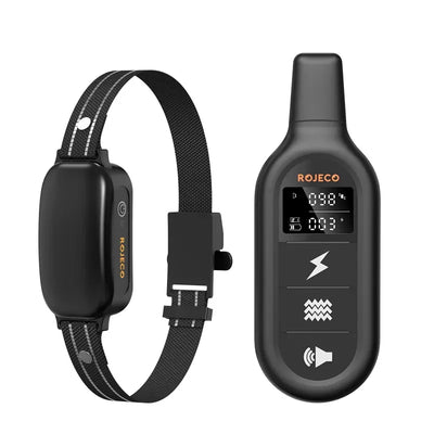 ROJECO Rechargeable Waterproof Dog Training Collar - Smarsty