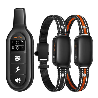 ROJECO Rechargeable Waterproof Dog Training Collar - Smarsty