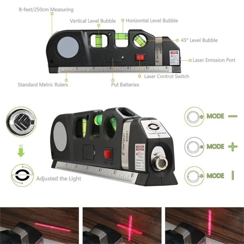 High Precision Laser Leveling Tool for Accurate Measurements - Smarsty
