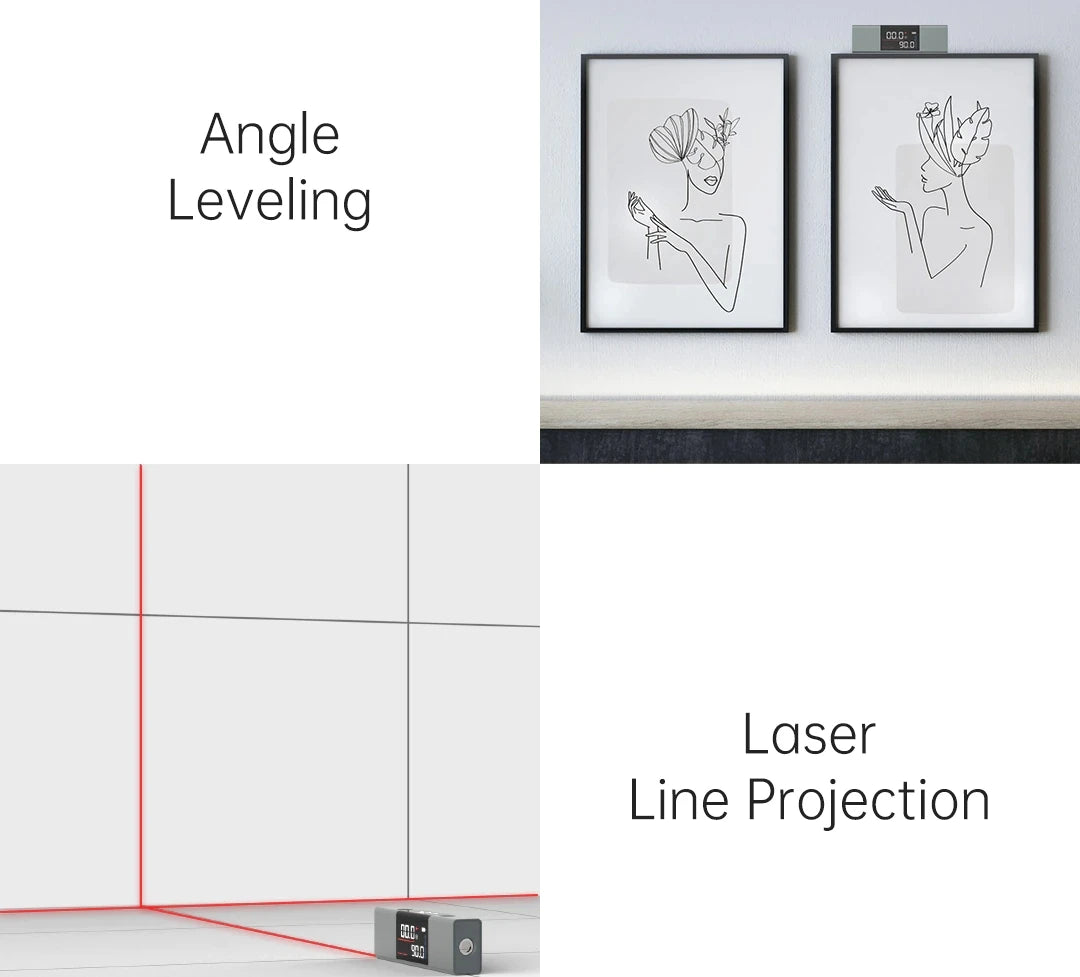 DUKA LI1 Laser Protractor with Type-C Charging - Smarsty