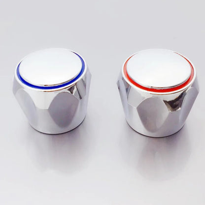 Chrome Plated Faucet Handle Replacement Set for Kitchen and Bathroom - Smarsty