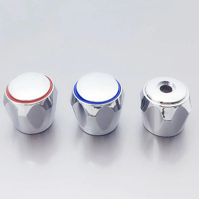 Chrome Plated Faucet Handle Replacement Set for Kitchen and Bathroom - Smarsty