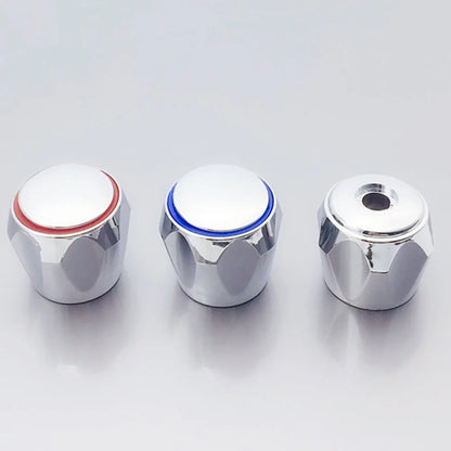 Chrome Plated Faucet Handle Replacement Set for Kitchen and Bathroom - Smarsty