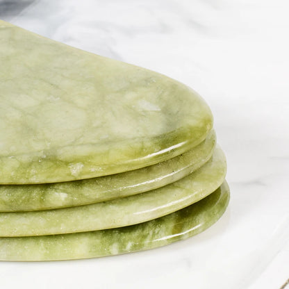 Natural Jade Gua Sha Scraper for Glowing Skin - Smarsty