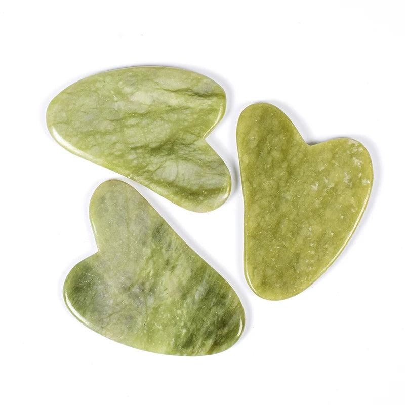 Natural Jade Gua Sha Scraper for Glowing Skin - Smarsty