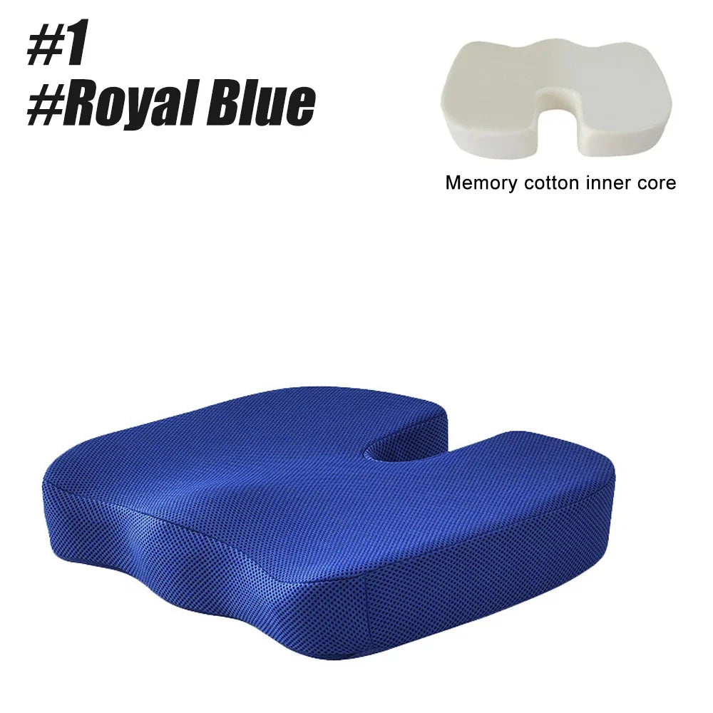 Ergonomic Memory Foam Seat Cushion for Office Chairs - Smarsty