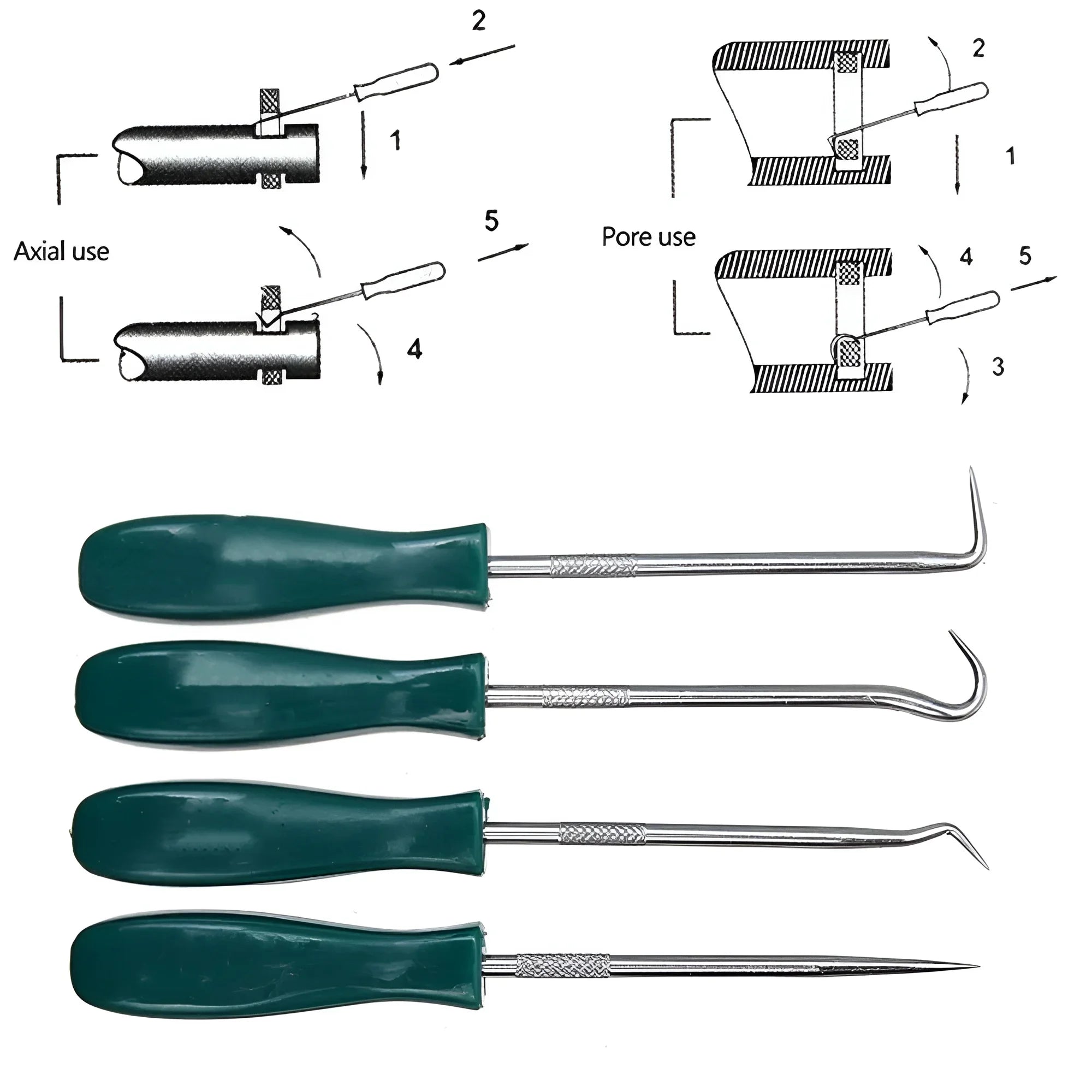 4Pcs Car Oil Seal Screwdrivers Set for Easy Removal - Smarsty