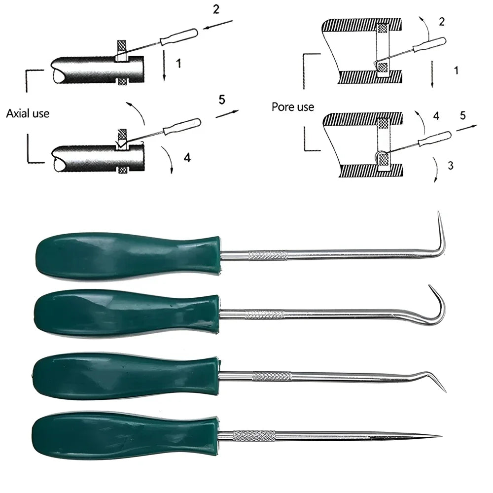 4Pcs Car Oil Seal Screwdrivers Set for Easy Removal - Smarsty