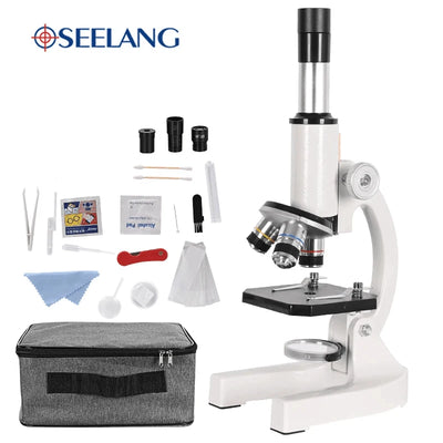 High Definition 40X-2000X Monocular Microscope for Students - Smarsty