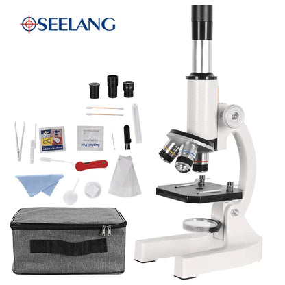 High Definition 40X-2000X Monocular Microscope for Students - Smarsty