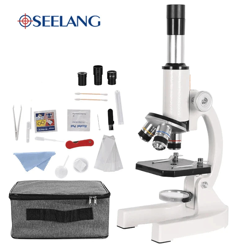 High Definition 40X-2000X Monocular Microscope for Students - Smarsty
