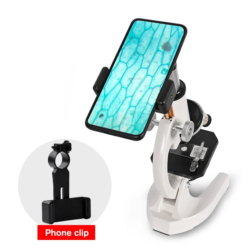 High Definition 40X-2000X Monocular Microscope for Students - Smarsty