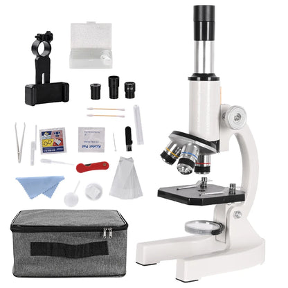High Definition 40X-2000X Monocular Microscope for Students - Smarsty