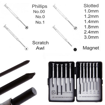Precision Screwdriver Set for Watch and Jewelry Repairs - Smarsty