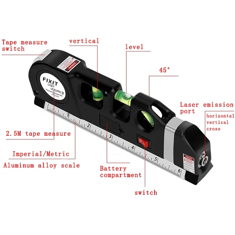 High Precision Laser Level for Accurate Measurement - Smarsty