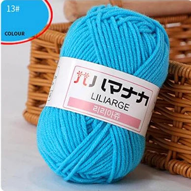 Soft Cotton Knitting Yarn for DIY Baby Sweaters - Smarsty