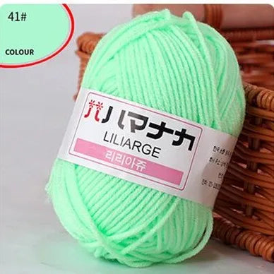 Soft Cotton Knitting Yarn for DIY Baby Sweaters - Smarsty