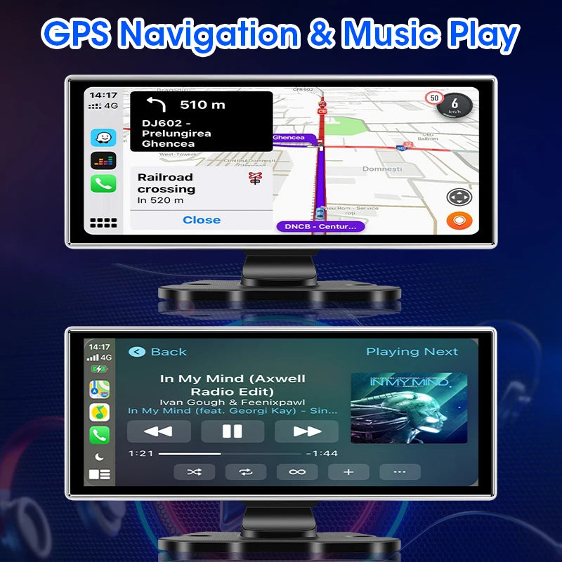 4K Carplay & Android Auto GPS Navigation - Smarsty
