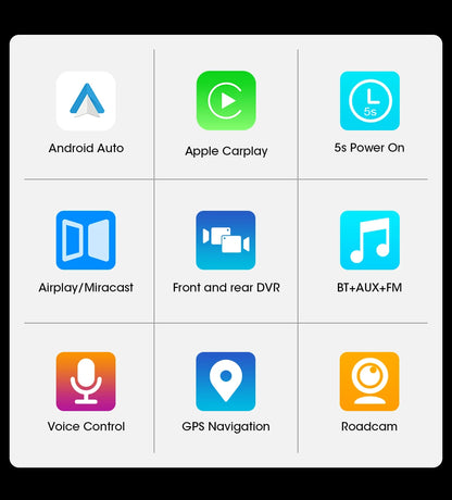 4K Carplay & Android Auto GPS Navigation - Smarsty