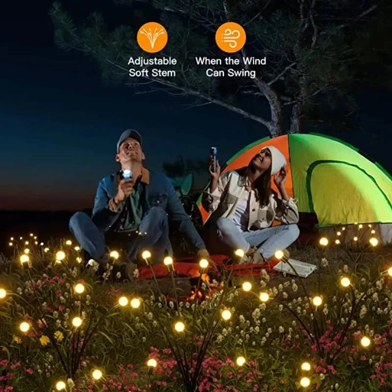 Solar Firefly LED Outdoor Lights for Garden Decor - Smarsty
