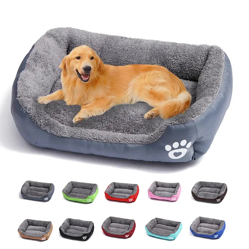 Large Dog Bed Washable Waterproof Plush Sofa - Smarsty
