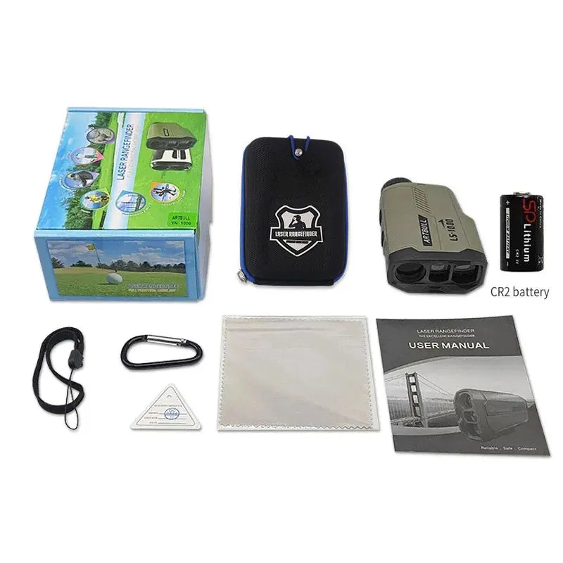 ARTBULL Laser Rangefinder 1000M with Flag-Lock Slope Feature - Smarsty