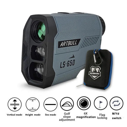 ARTBULL Laser Rangefinder 1000M with Flag-Lock Slope Feature - Smarsty